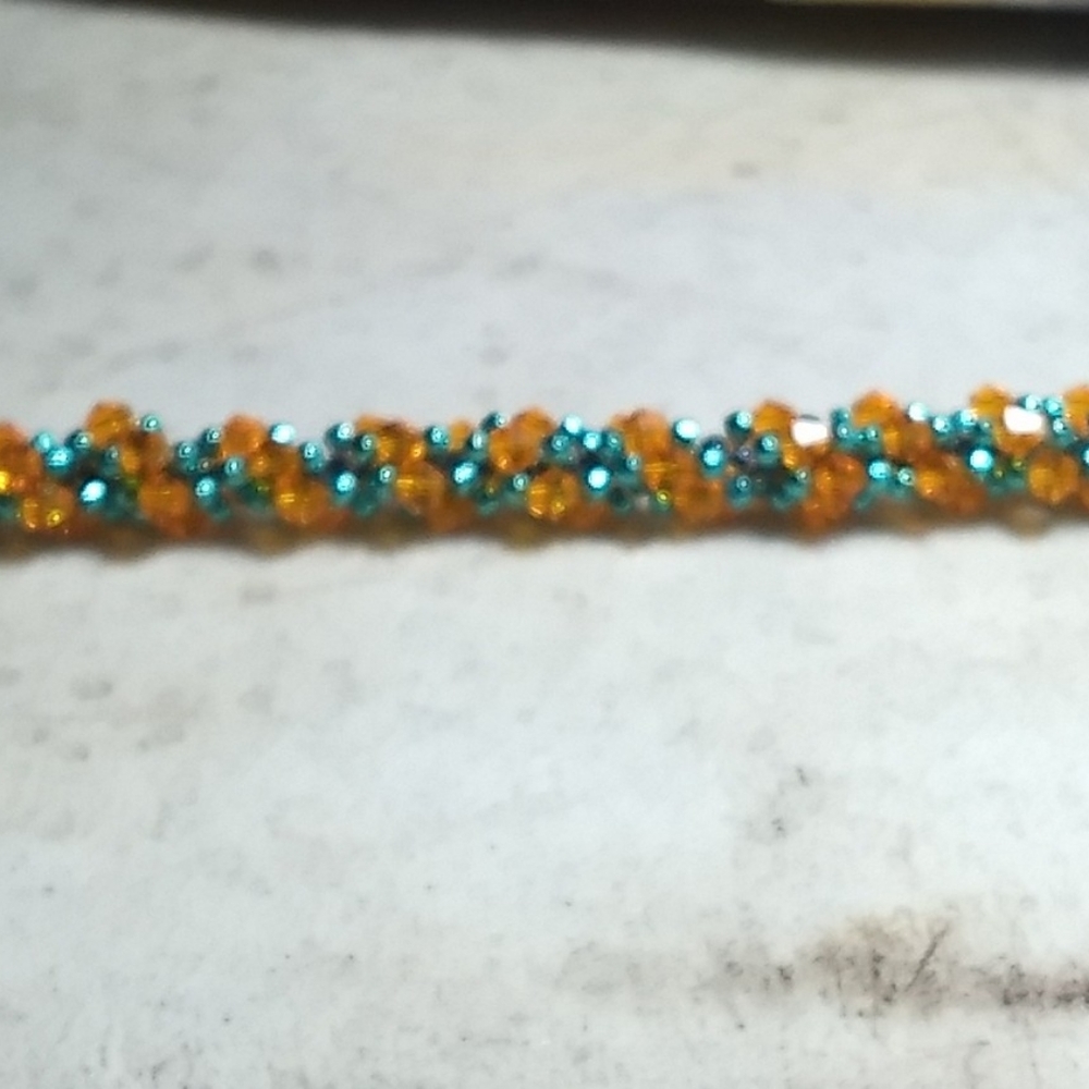 Spiral staircase bracelet 7-9 in
